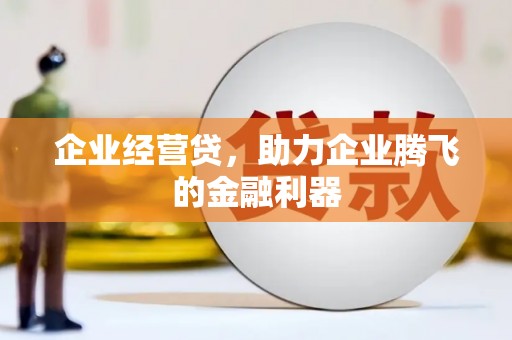 南屯企业经营贷，助力企业腾飞的金融利器